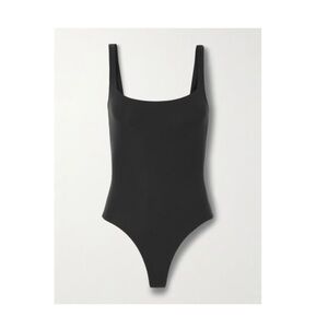 SKIMS Black Sleeveless Bodysuit